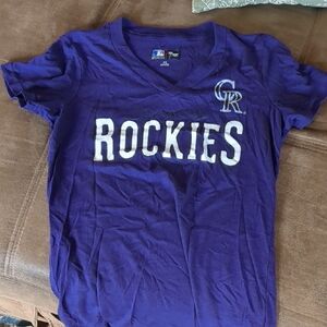 Majestic Purple Rockies Kids T-Shirt